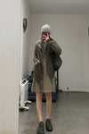 BORIS BIDJAN SABERI Hooded Jacket AW22 ZIPPER2 FTT00008 Gray Coffee 2